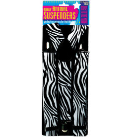 Forum Novelties Inc. Zebra Suspenders *