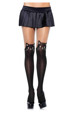 Leg Avenue Black Cat Pantyhose