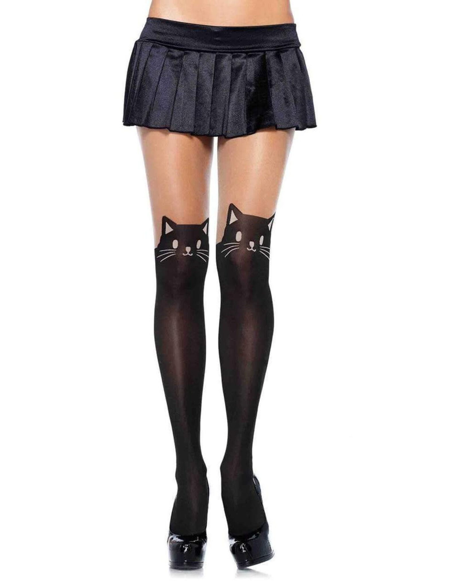 Leg Avenue Black Cat Pantyhose