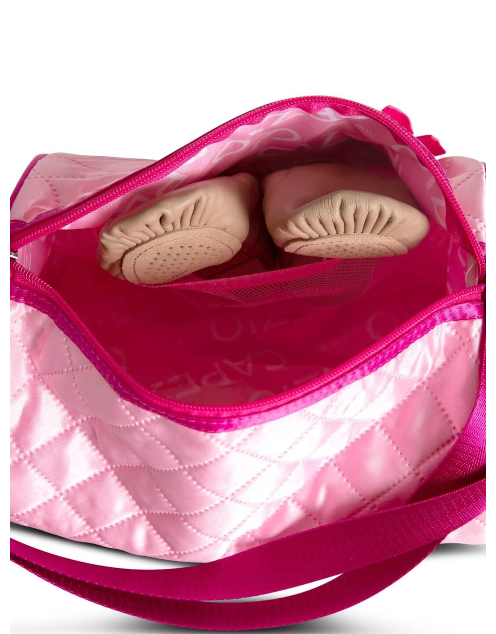 Capezio Embroidered Barrel Bag