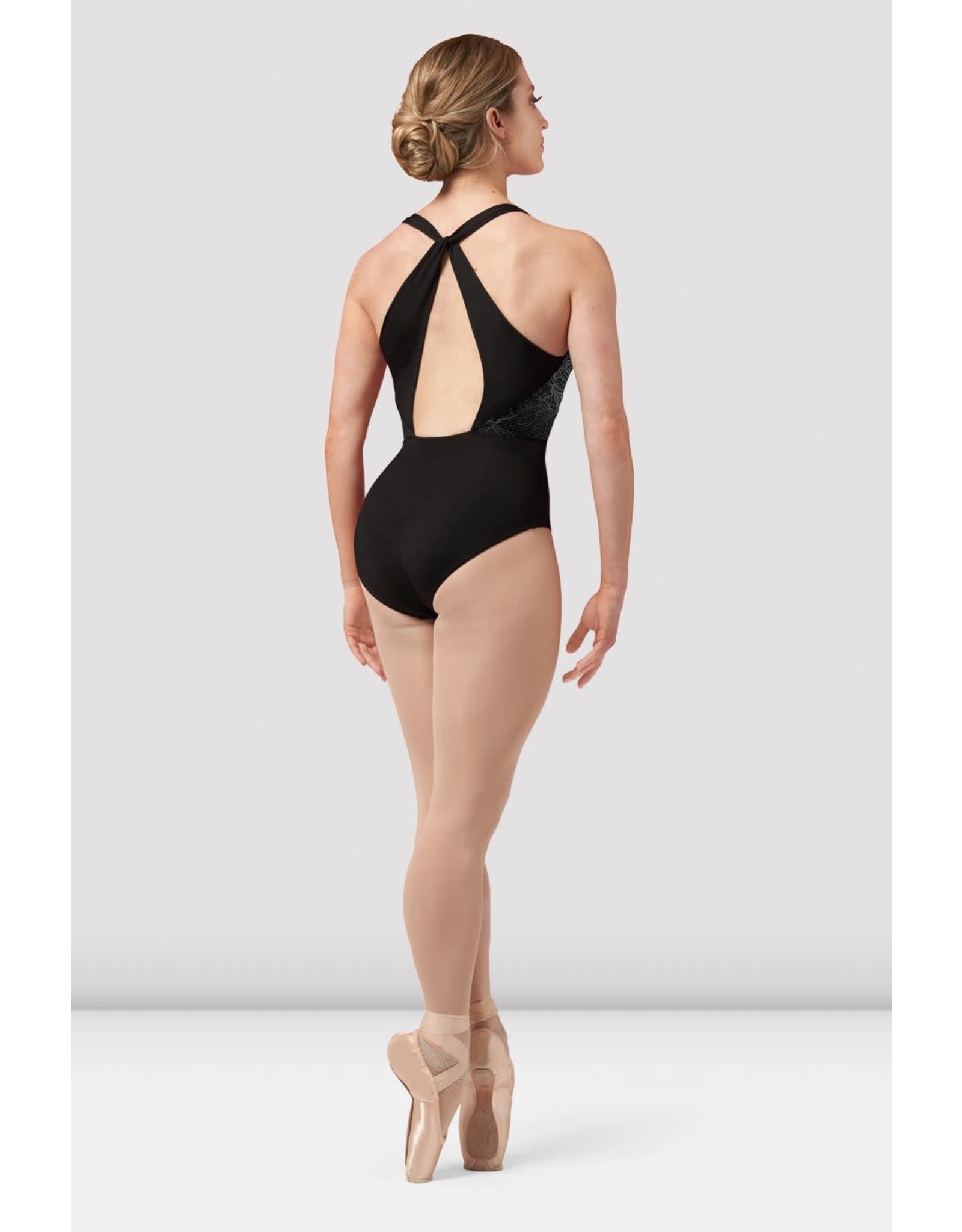Bloch *Disc* Lace Open Back Black Leotard