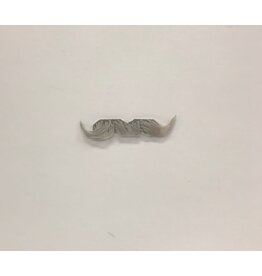 SKS Novelty Dandy Moustache  Grey