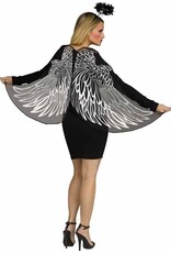 Fun World Fantasy Wings Black Dark Angel