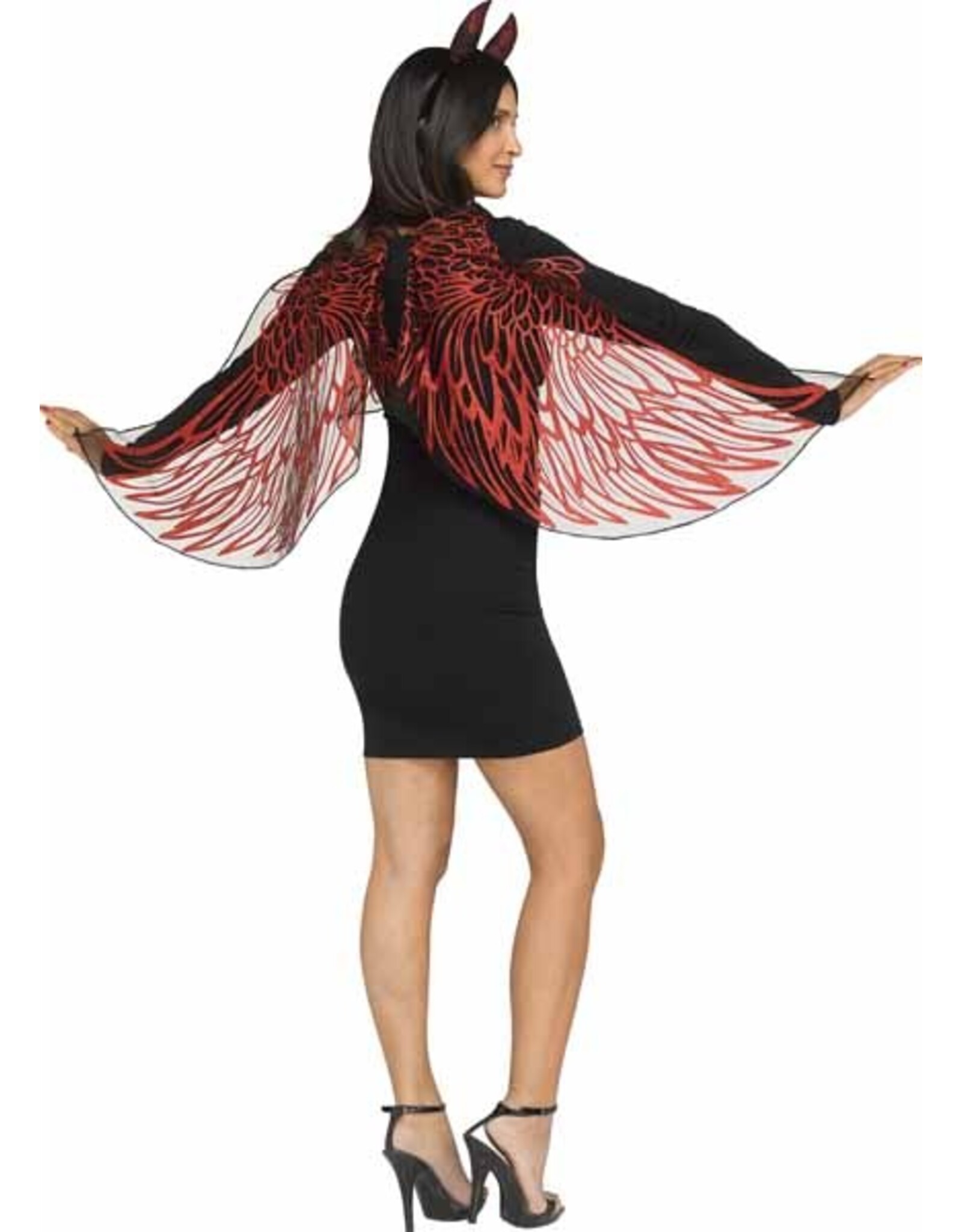 Fun World Fantasy Wings Red Devil Delight