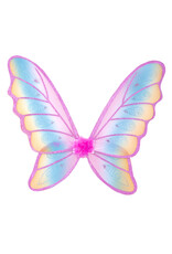 Great Pretenders Glitter Fuschia Rainbow Wings