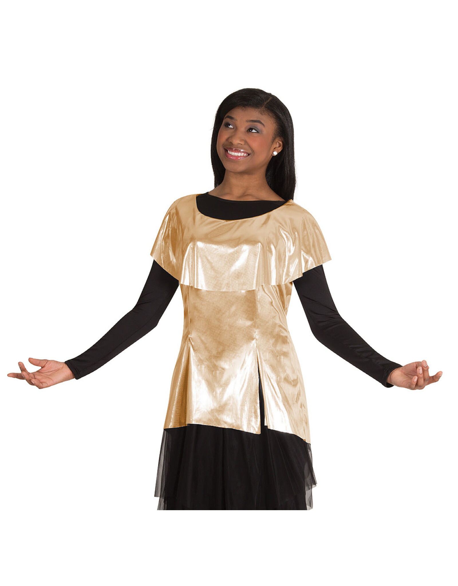 Body Wrappers Gold Tunic