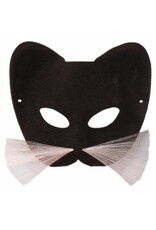 SKS Novelty Black Cat Half Mask