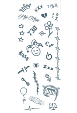 Tinsley Transfers Temporary Tattoos - Pop Star