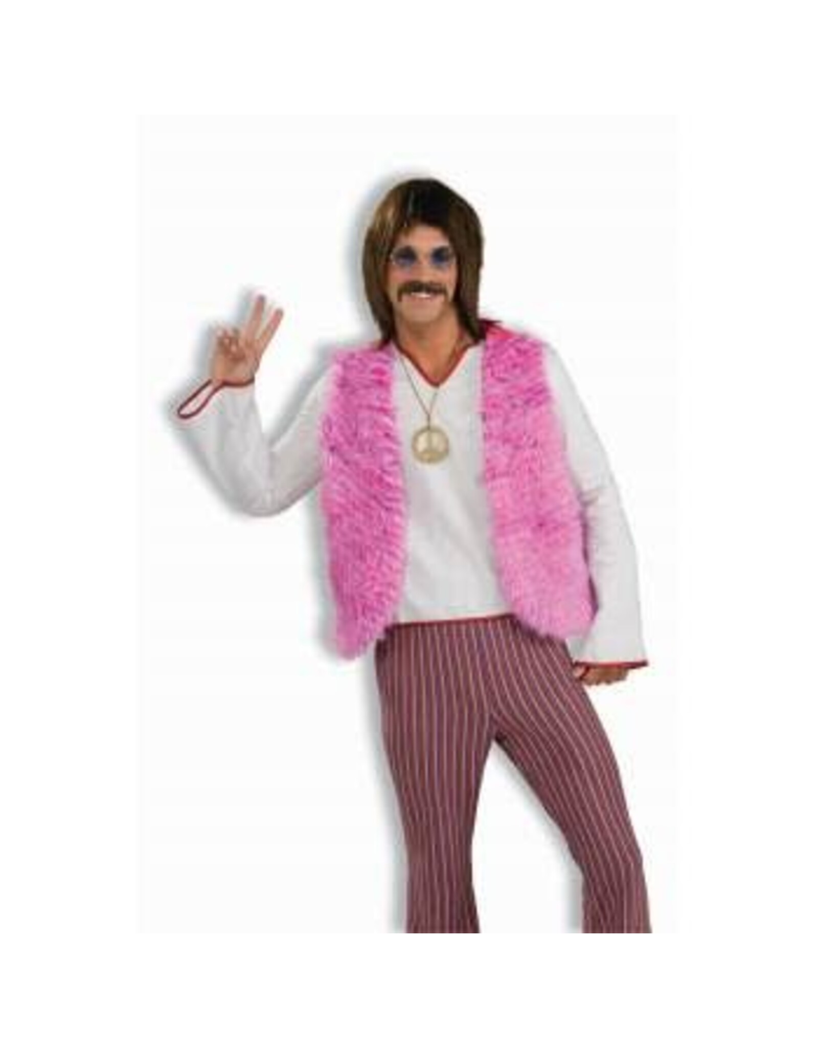 Forum Novelties Inc. *Disc* Groovy Vest Pink