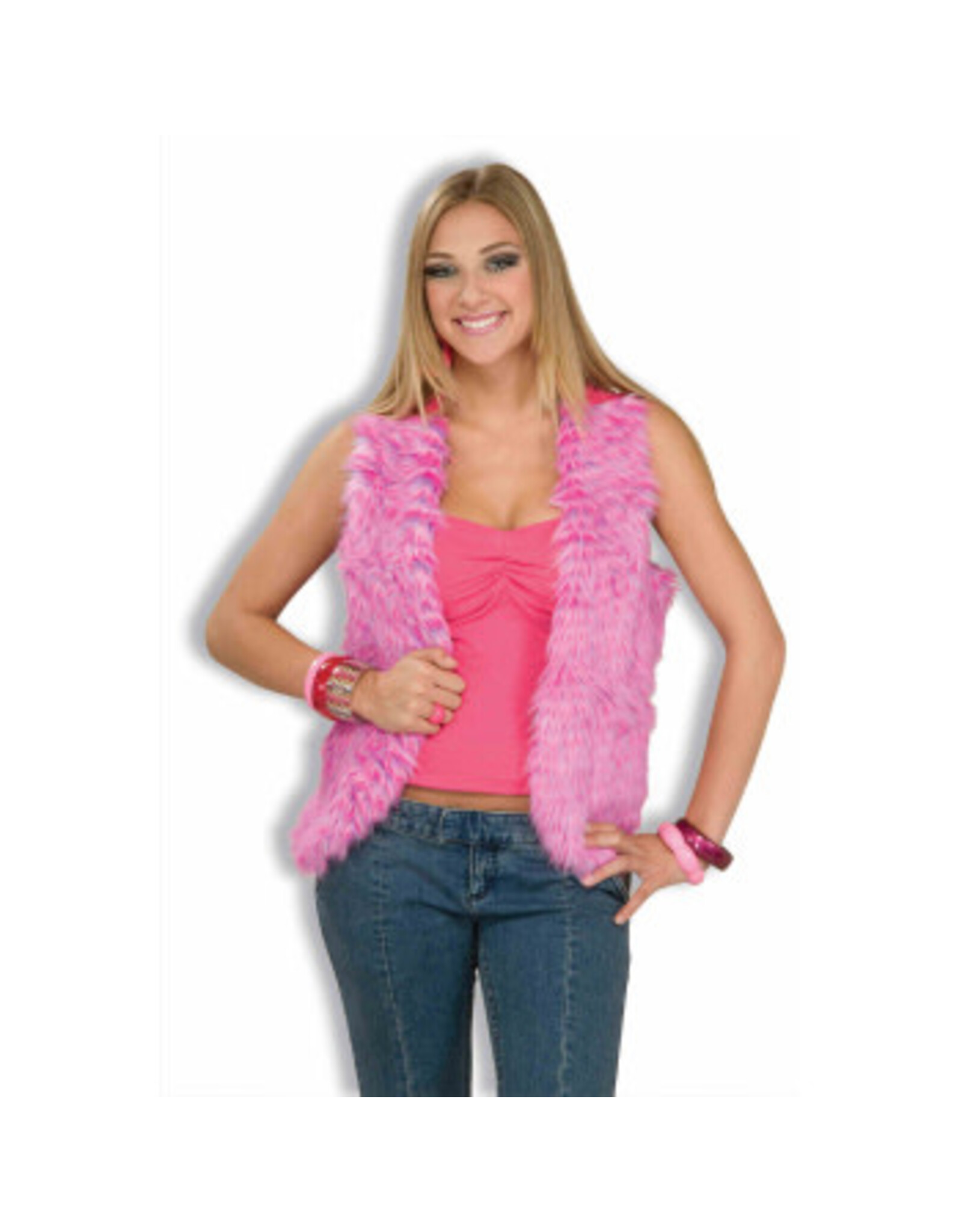 Forum Novelties Inc. *Disc* Groovy Vest Pink