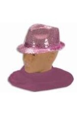 Forum Novelties Inc. Sequin Fedora Pink *