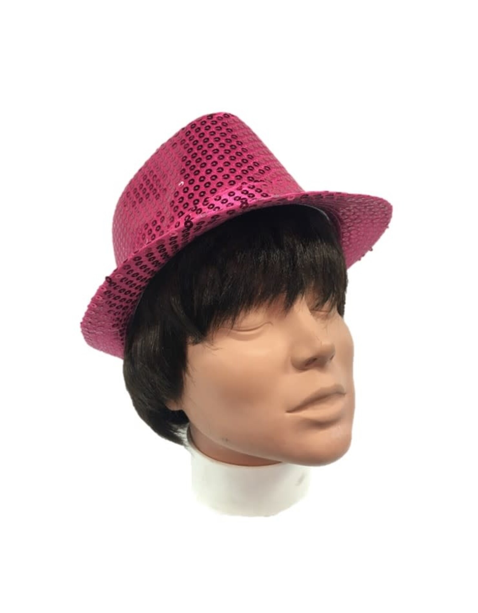 Forum Novelties Inc. Sequin Fedora Magenta *