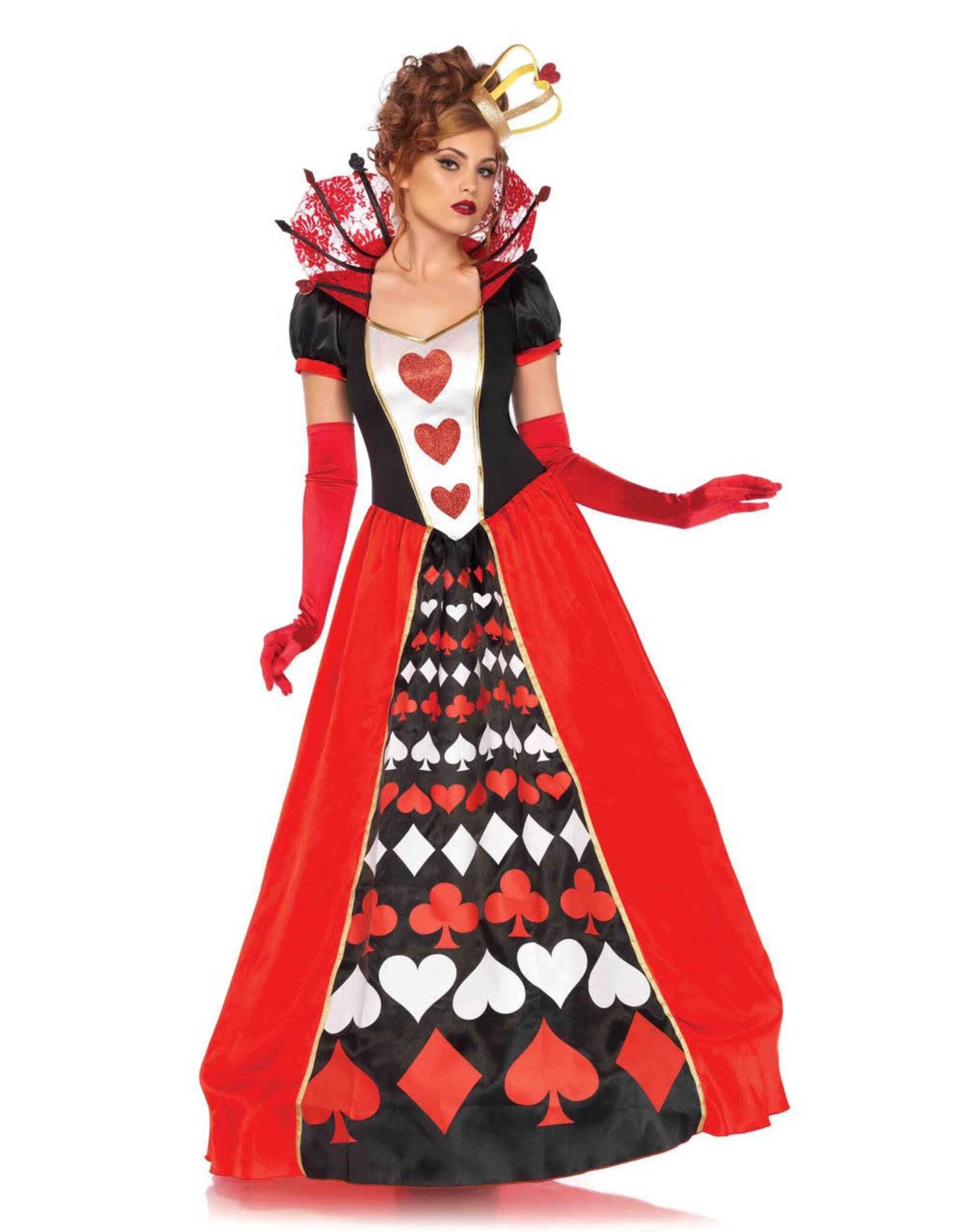 Leg Avenue Deluxe Queen of Hearts Large