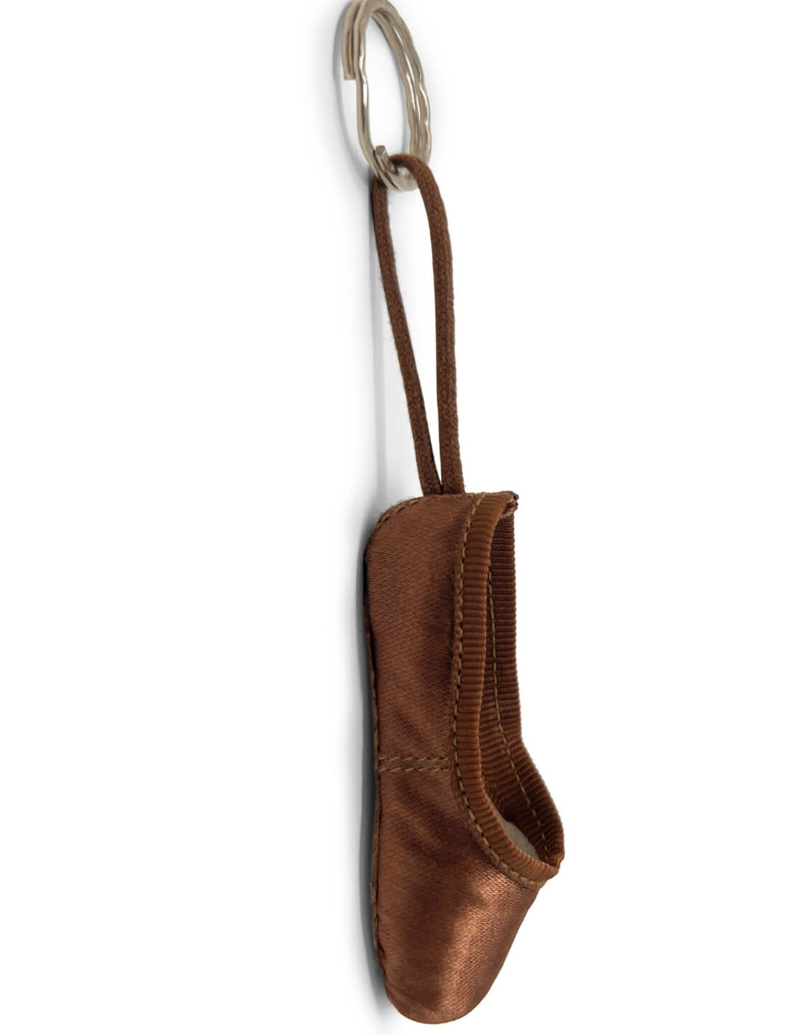 Capezio Pointe Shoe Keychain S60 (Brown)