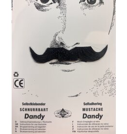 SKS Novelty Dandy Moustache  Black