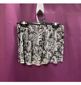 Mirella *Disc* Paisley Printed Mesh Pull On Skirt