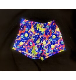 Mondor Printed Shorts (Metallic Fabric)