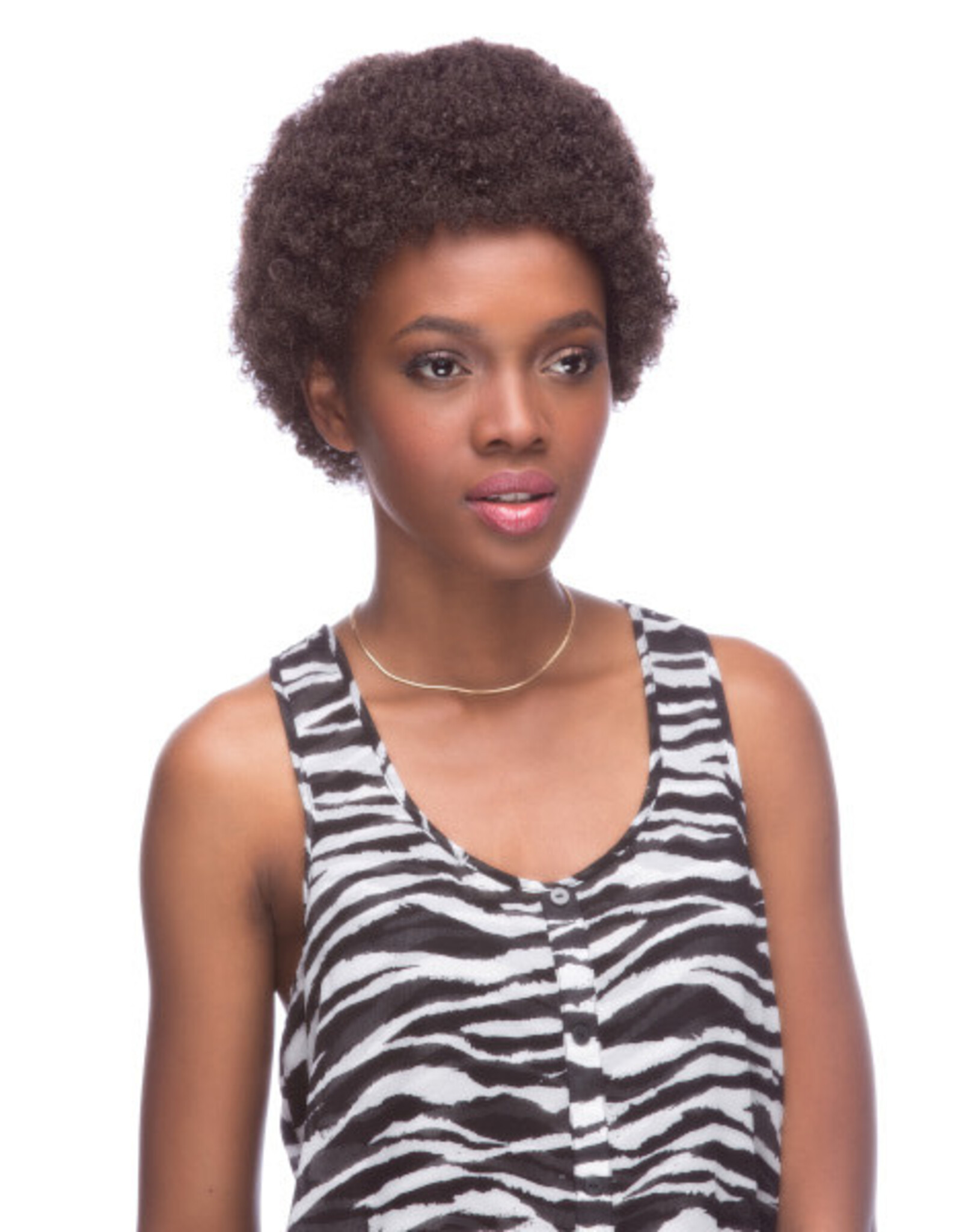 Westbay Wigs Mini Afro Brown