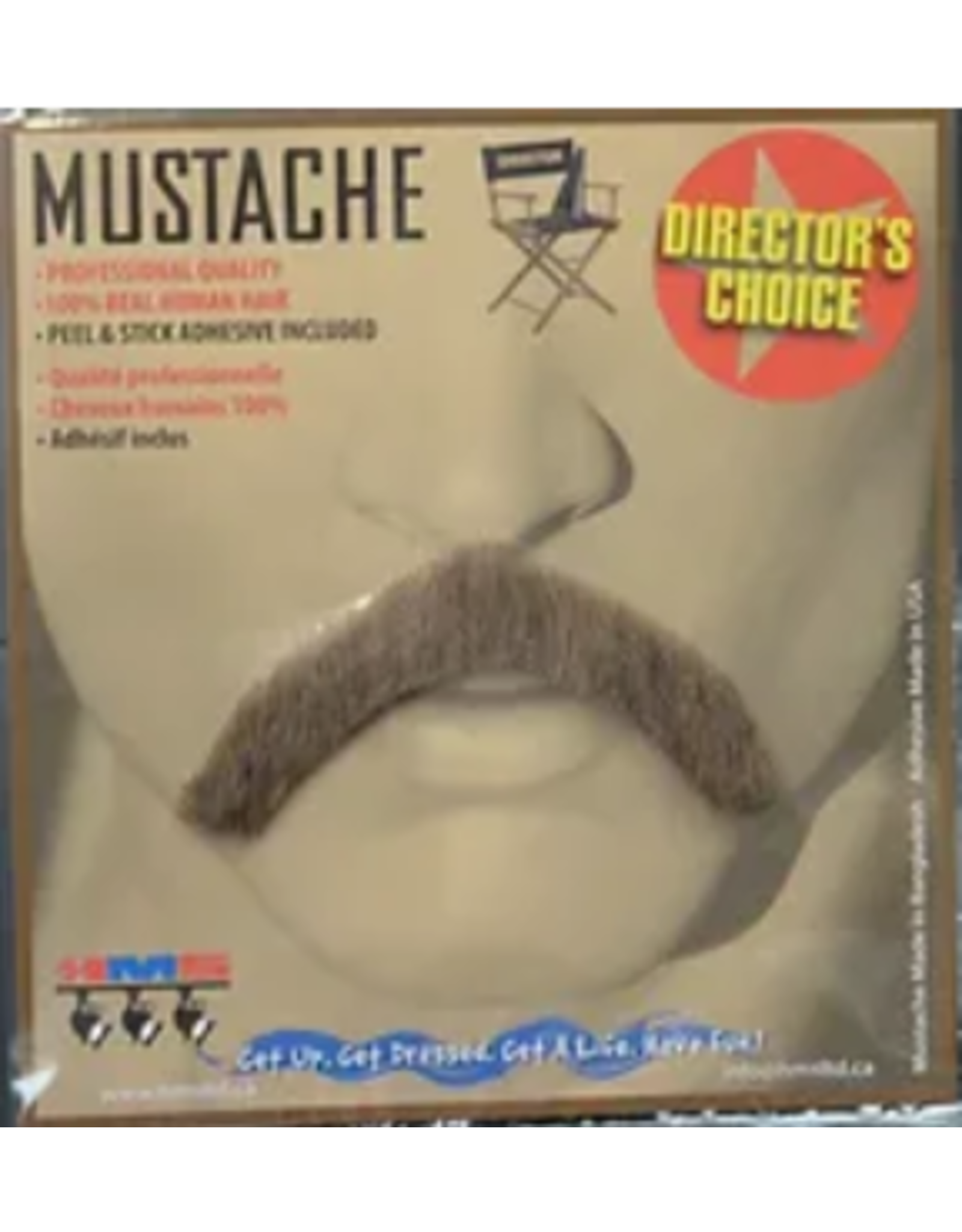 HM Smallwares Undercover Bro Moustache Brown
