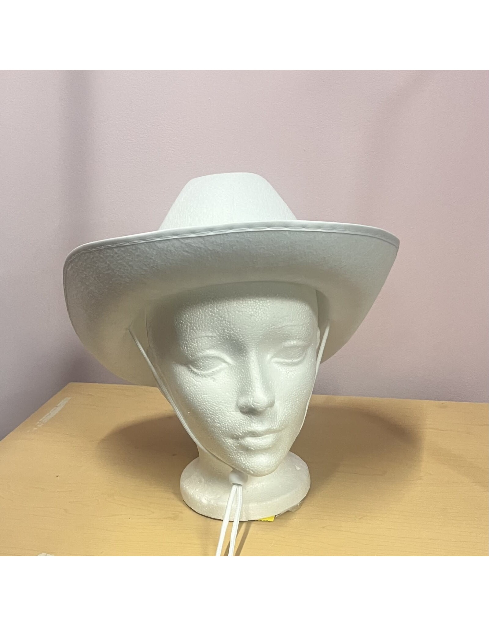 HM Smallwares White Cowboy Hat