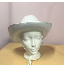 HM Smallwares White Cowboy Hat