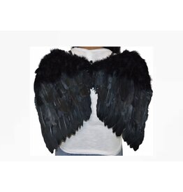 HM Smallwares 24" Feather Angel Wings Black