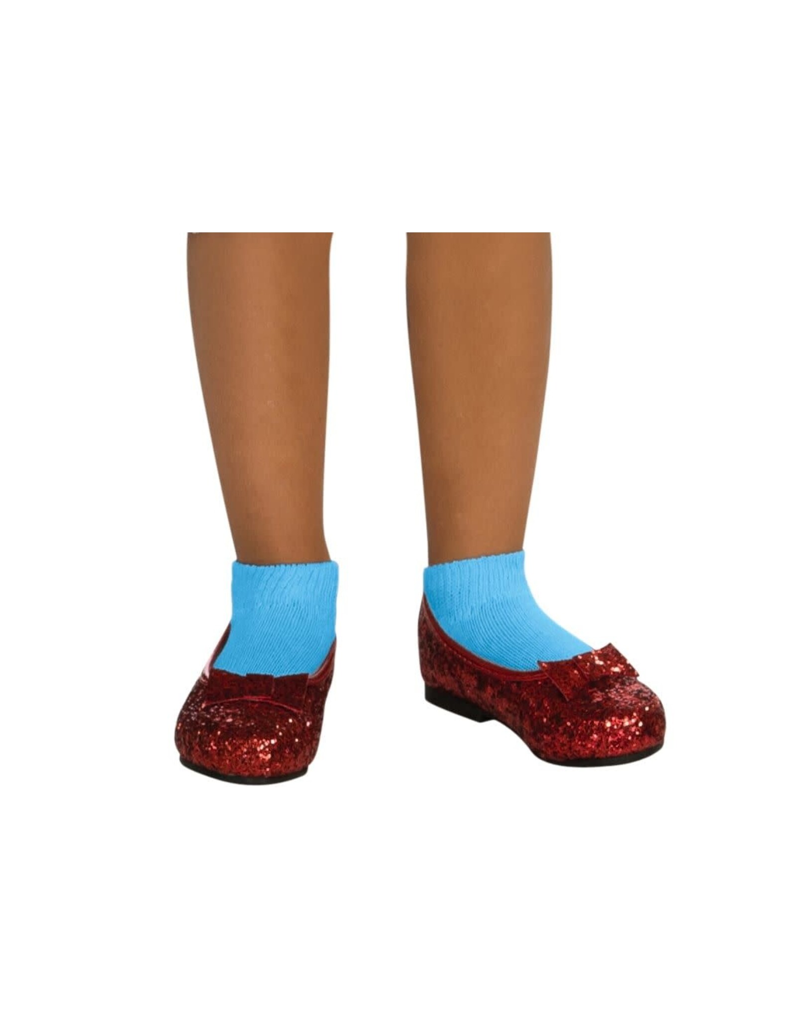 Rubies Costume *Discontinued* Deluxe Sequin Kids Dorothy Shoes