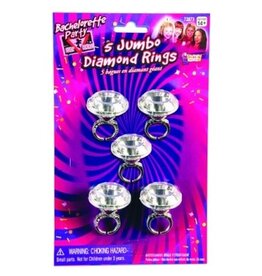 Forum Novelties Inc. Jumbo Diamond Rings