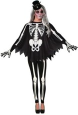 Forum Novelties Inc. Skeleton Bones Poncho