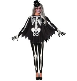 Forum Novelties Inc. Skeleton Bones Poncho