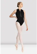 Bloch *Disc* Zipper Front Leotard Black