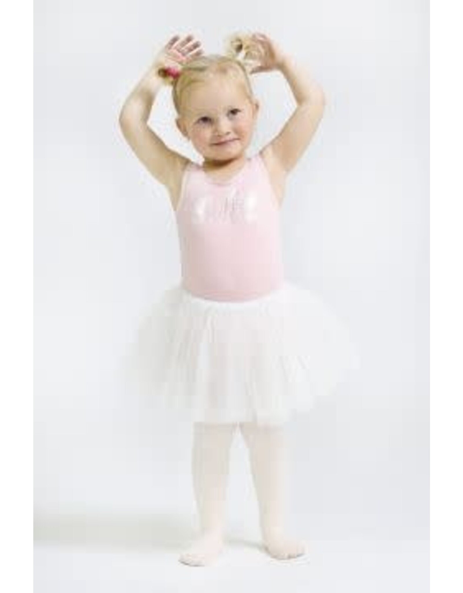 Mondor Tank Leotard w/Ballet Glittering Applique