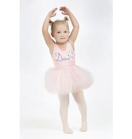 Mondor *Disc* Tank Leotard w/Dance Glittering Applique