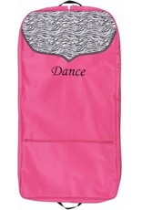 Sassi Designs Zebra Garment Bag Pink