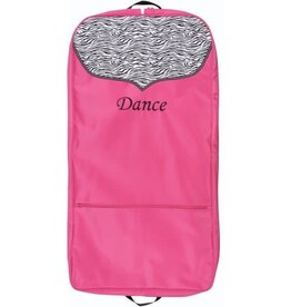 Sassi Designs Zebra Garment Bag Pink