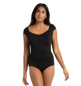 Capezio *Disc* Jolie Cap Sleeve Leotard Black