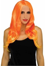 Fun World Layered Ombre Orange Wig
