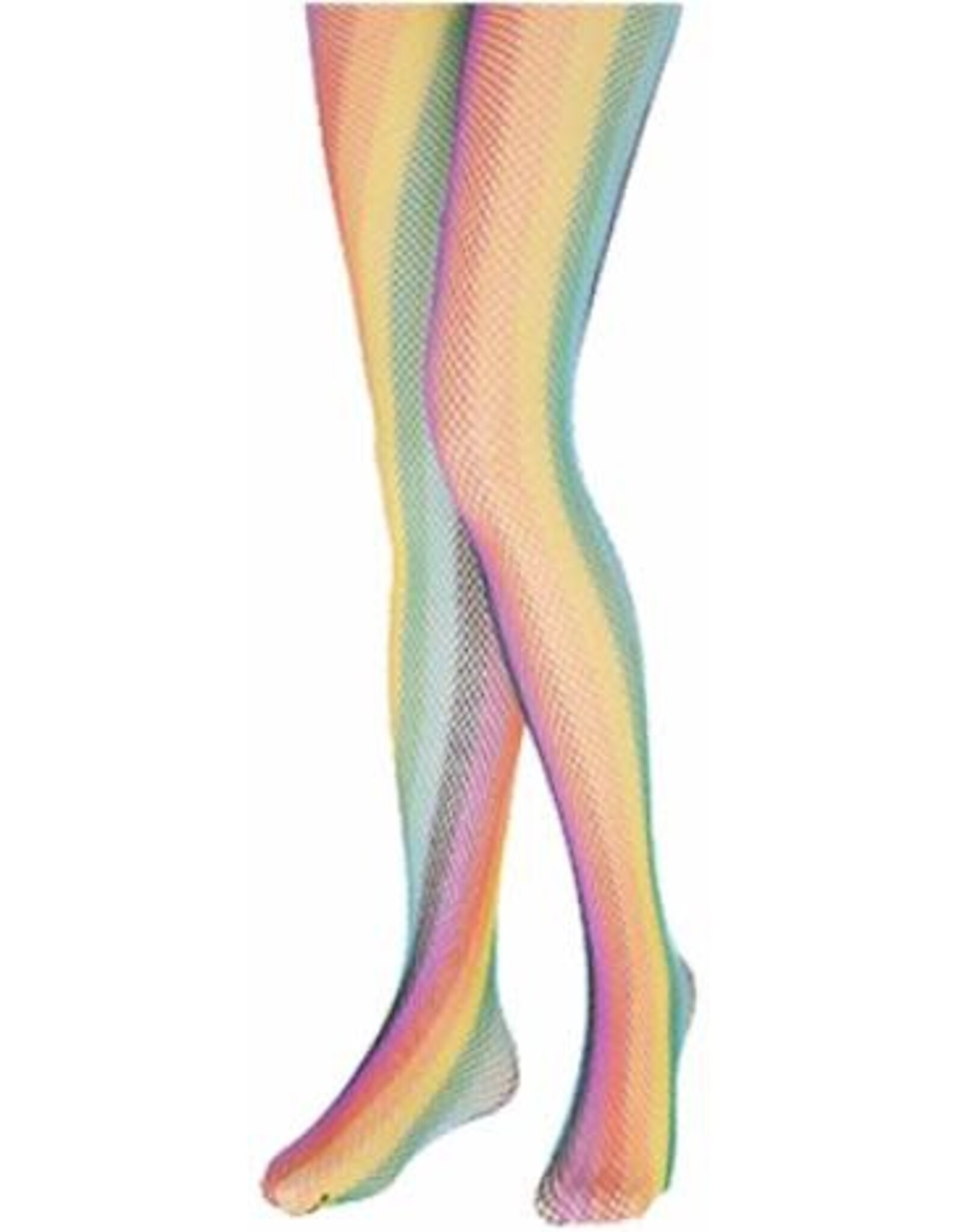 SKS Novelty Fishnets Rainbow