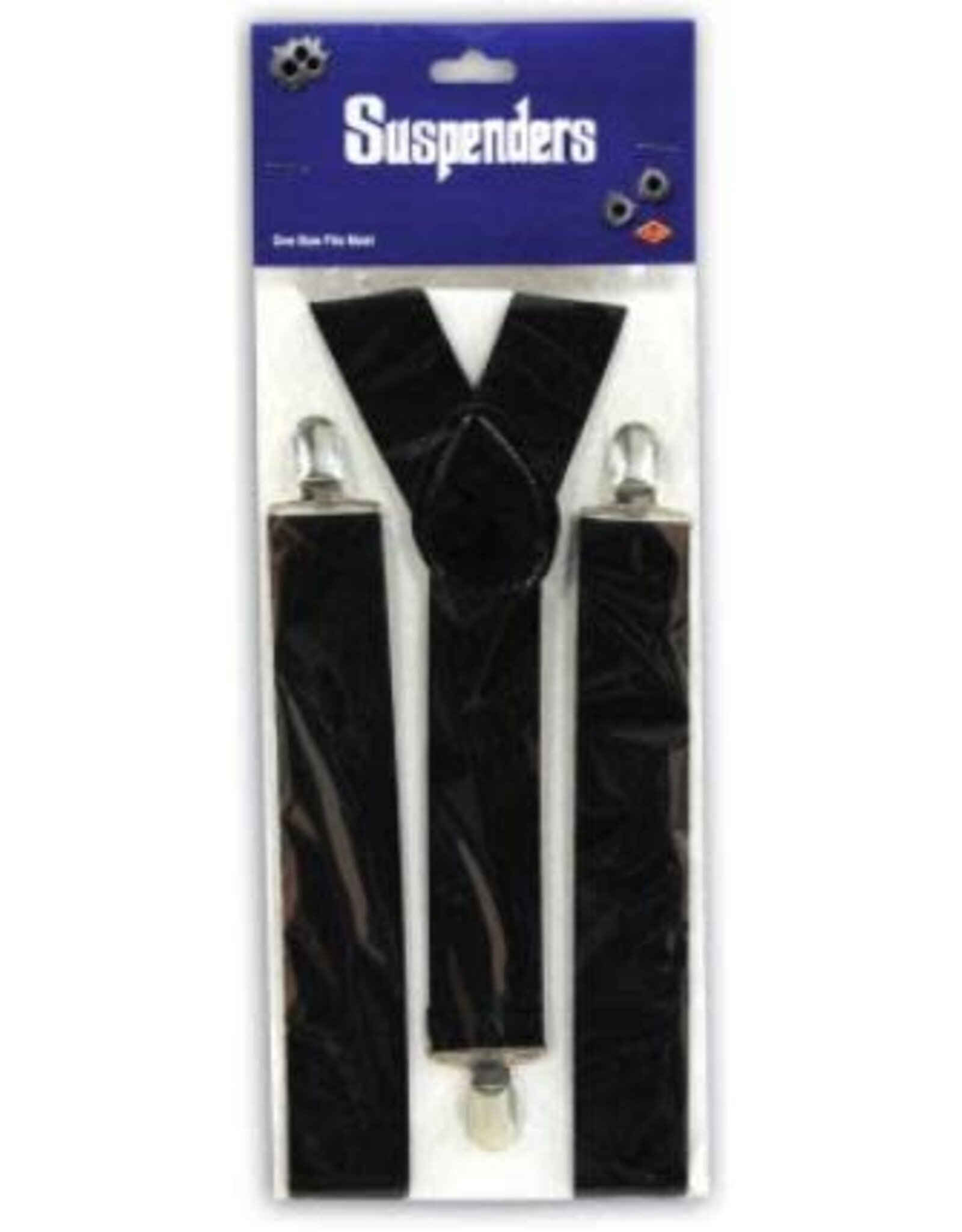 Beistle Suspenders Black