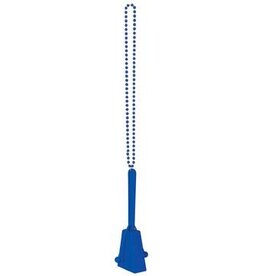 Beistle Beads with Clacker Blue