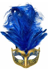 KBW Venetian Mask with Feathers