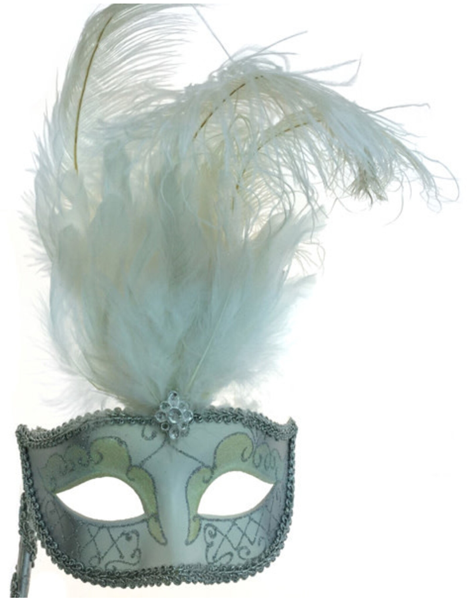 KBW Venetian Mask with Stick