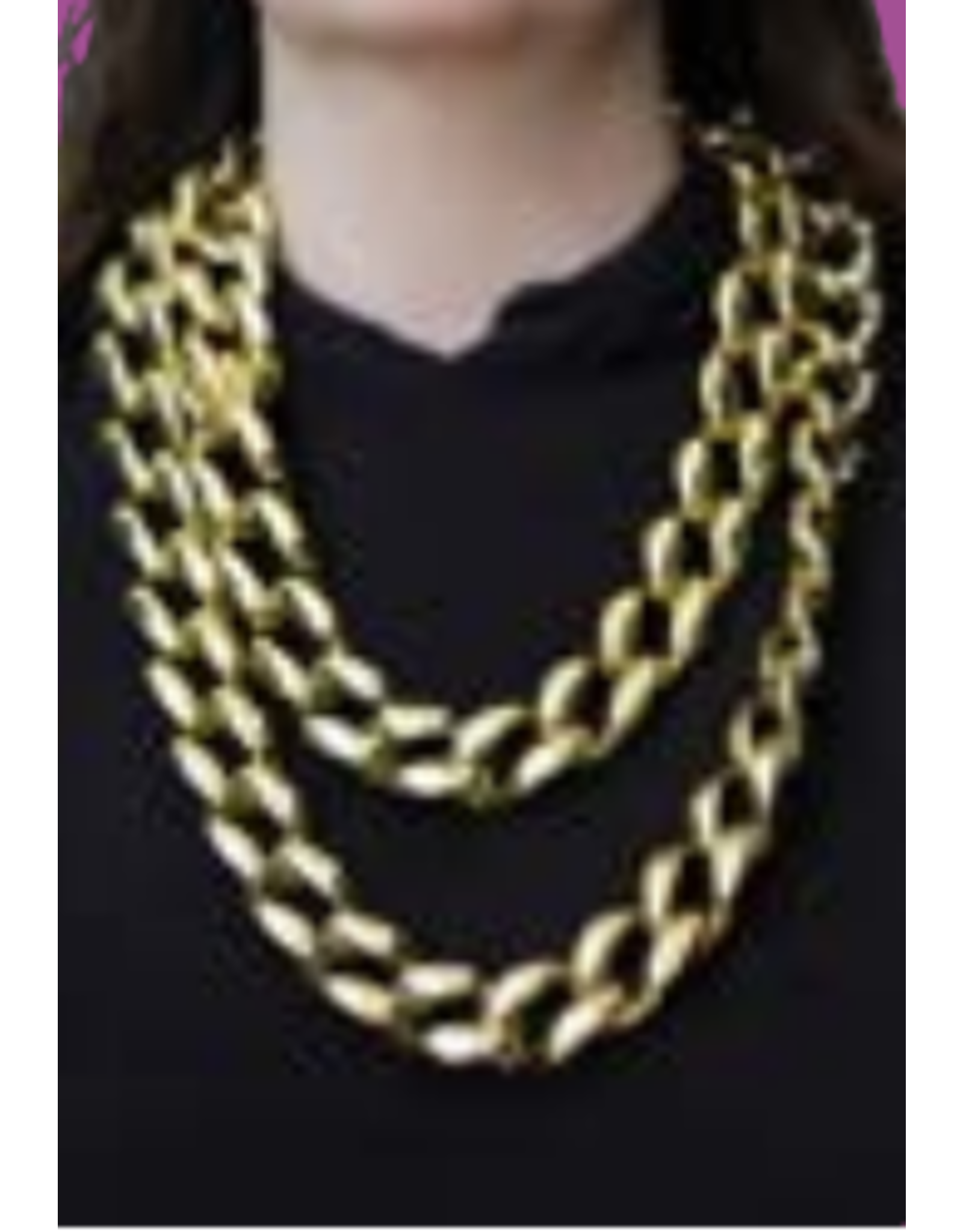HM Smallwares Rapper 60" Gold Chain