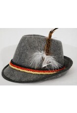 HM Smallwares *Discontinued* Oktoberfest Simwool Hat  Grey