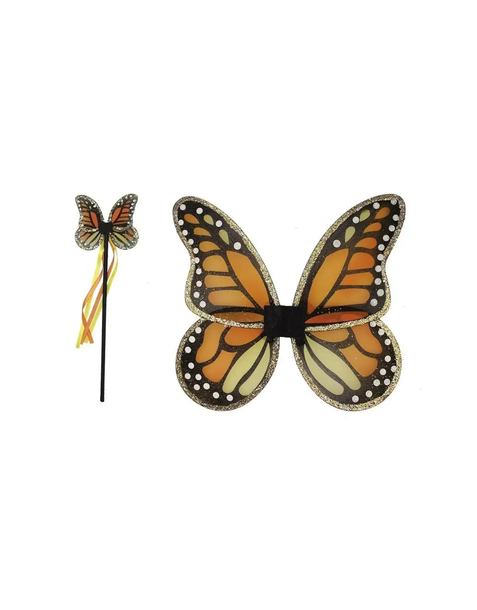 Great Pretenders Monarch Wings and Wand Set