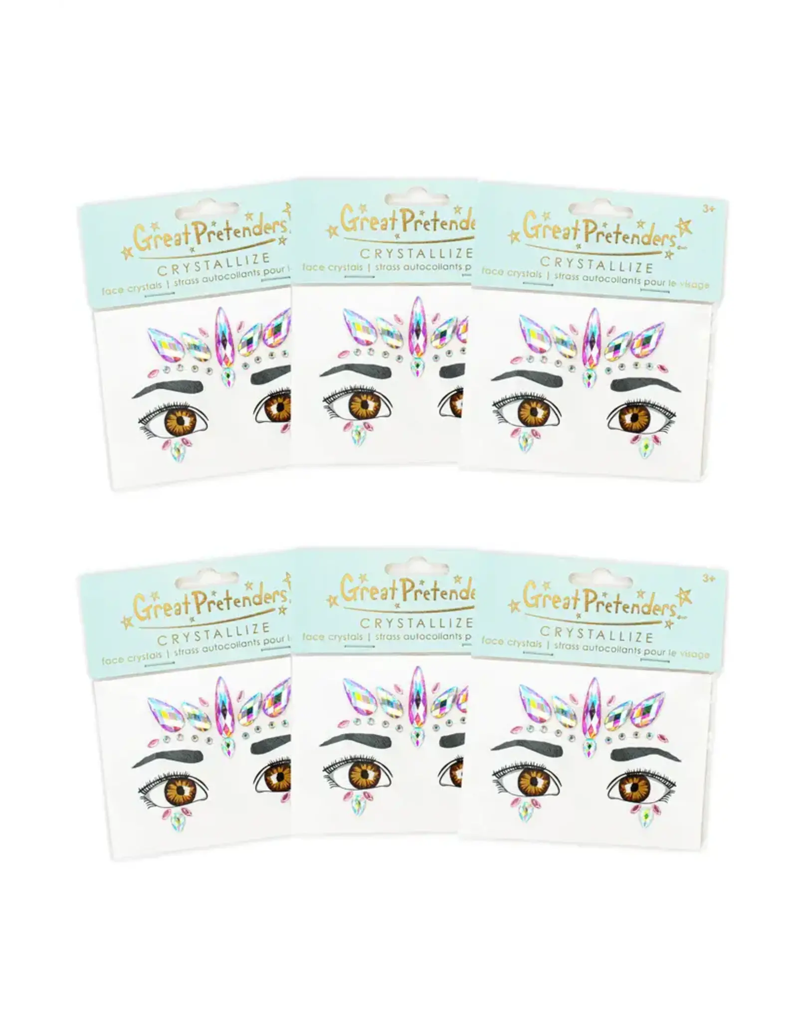 Great Pretenders Pink Unicorn Face Stickers