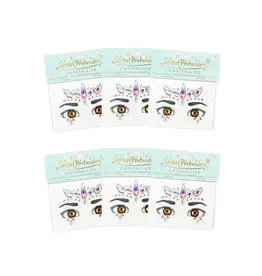 Great Pretenders Pink Unicorn Face Stickers