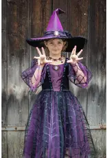 Great Pretenders Amethyst the Spider Witch Dress with Hat 5/6