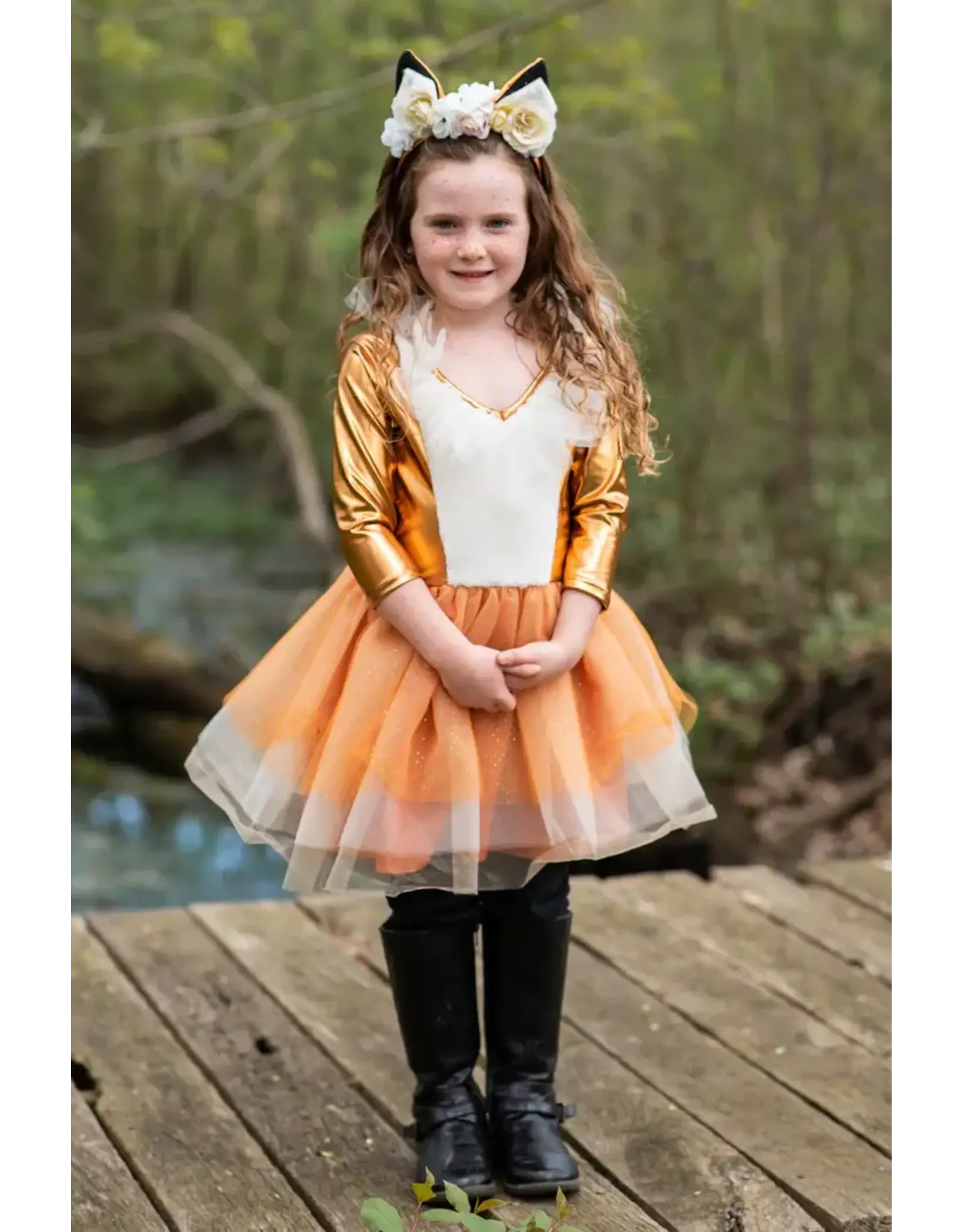 Great Pretenders Woodland Fox Dress with Headpiece 5/6