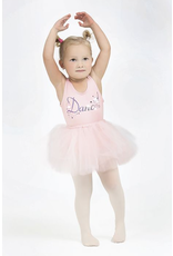 Mondor *Disc* Tank Leotard w/Dance Glittering Applique